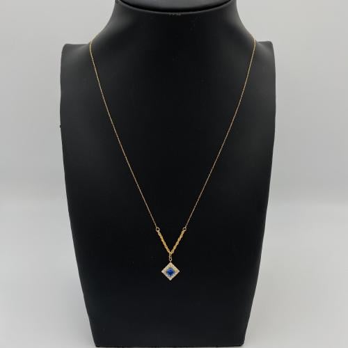 عقد ذهب عيار 21 الوزن 1.07 جرام