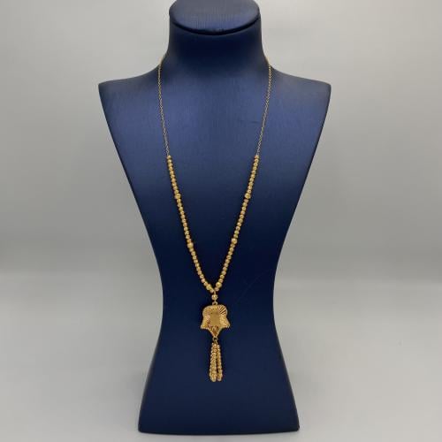 سبحة ذهب عيار 21 الوزن 12.4 جرام