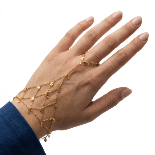 كف ذهب عيار 21 الوزن 2.5 جم