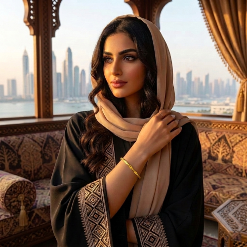 غوايش الامواج ذهب عيار 21