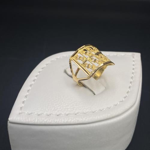 خاتم ذهب عيار 21 الوزن 2.8 جرام