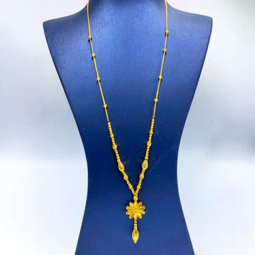 سبحه ذهب عيار 21 الوزن 6.81 جم