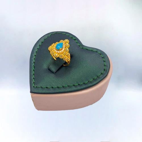 خاتم ذهب عيار 21 الوزن 2.34 جم