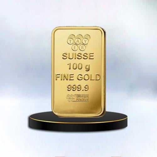 سبيكة ذهب 100 جرام عيار 24