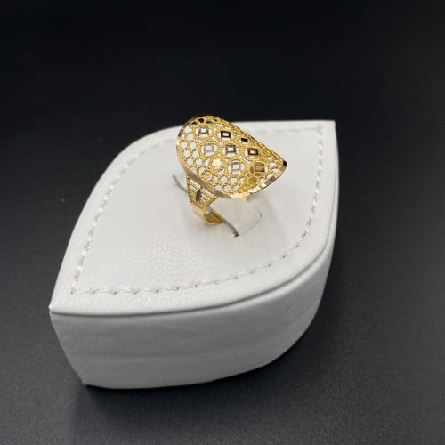 خاتم ذهب عيار 21 الوزن 2.73 جرام