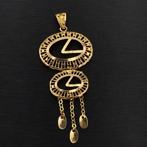 تعليقة ذهب عيار 21 الوزن 4.4 جرام