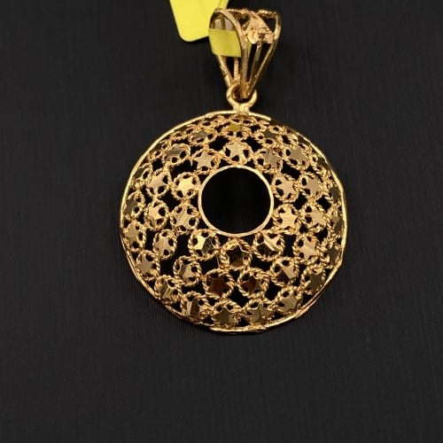 تعليقة ذهب عيار 21 الوزن 4.21 جرام