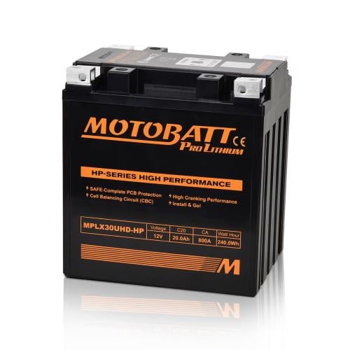MLX30UHD-HP Motobatt LifePo4 Lithium Battery
