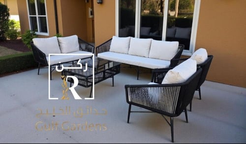 جلسه 7 اشخاص مع طاوله كبير