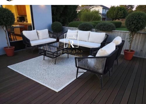 جلسه 7 اشخاص مع طاوله كبير