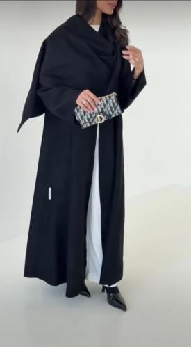 عبايه الشتاء الشكل الجديد