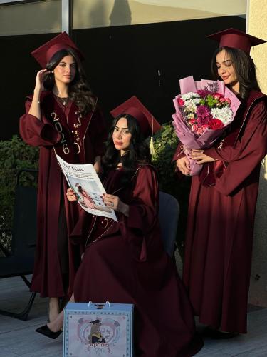 عبايات تخرج 2026