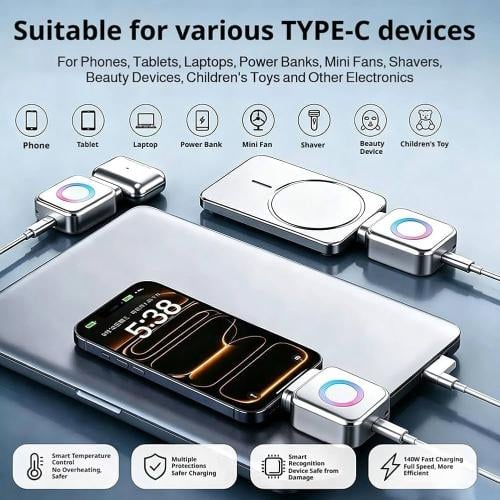 فاصل شحن ذكي (طراز X01) من شركة "Auto-Eject Pro".ي...