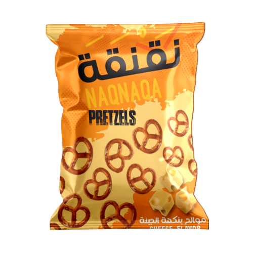 نقنقة موالح بريتزل بنكهة الجبنة 250غ