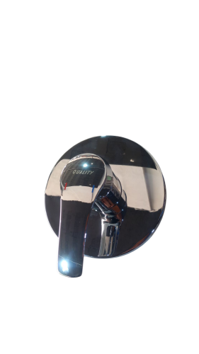 وجه خلاط مخفي كوالتي - واحد خط - دائري كروم