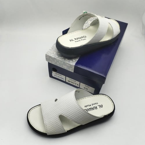 احذية الرواسي ابيض NT3001 - شبشب رجالي أبيض