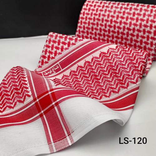 شماغ لوسيل الختم الابيض 120