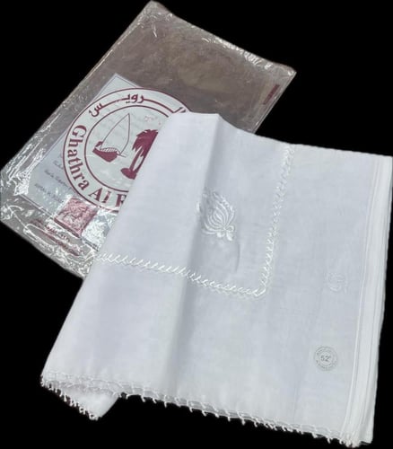 غترة الرويس مطرز (حبوب)