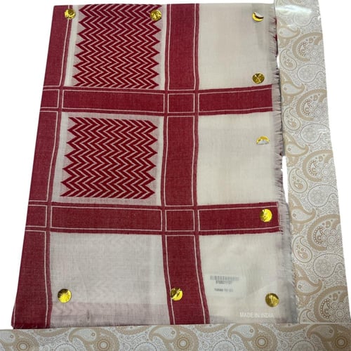 شال شماغ كشميري بشمينا سوبر ترمة (بصراوي)