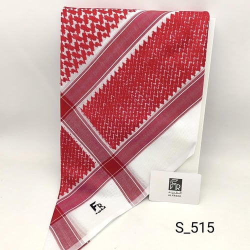 شماغ احمر الخلية الفريد 515