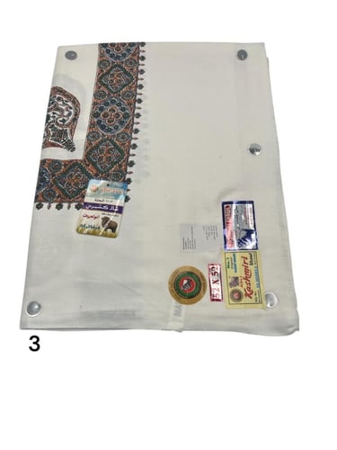 شال كشميري سكري نقش طبع