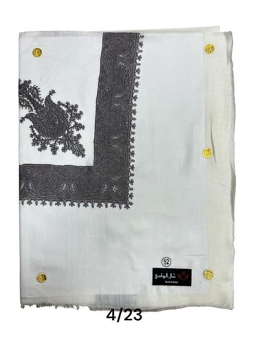 شال شتوي هندي الرواسي ( مقاس٦٠-٥٨-٥٥-٥٢)