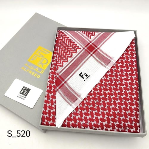 شماغ الفريد شكل فالنتينو 520