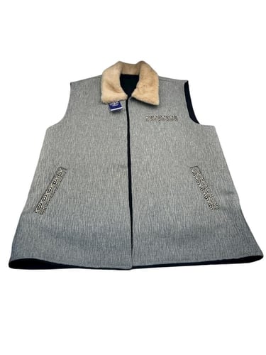 سدير رجالي دبل فيس غلاب فرو(رصاصي فاتح كحلي)