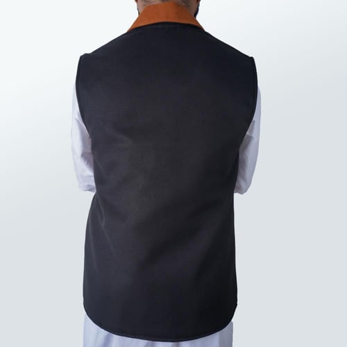 سديري جوخ قلاب دبل فيس جملي اسود