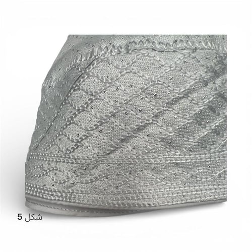 طاقية زري ذهبي وفضي