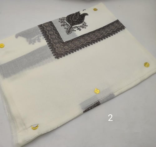 شال شتوي مطرز شكل 1