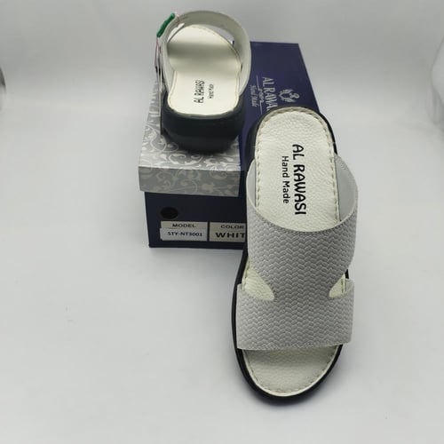 احذية الرواسي ابيض NT3001 - شبشب رجالي أبيض