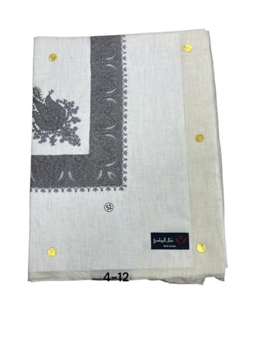 شال شتوي هندي الرواسي ( مقاس٦٠-٥٨-٥٥-٥٢)