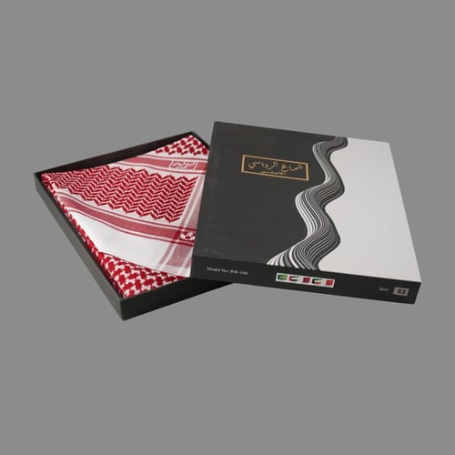 شماغ الرواسي احمر دم الغزال 160