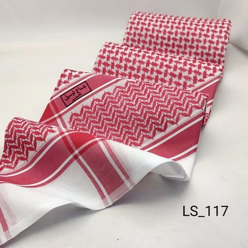 شماغ لوسيل الختم الاسود 117