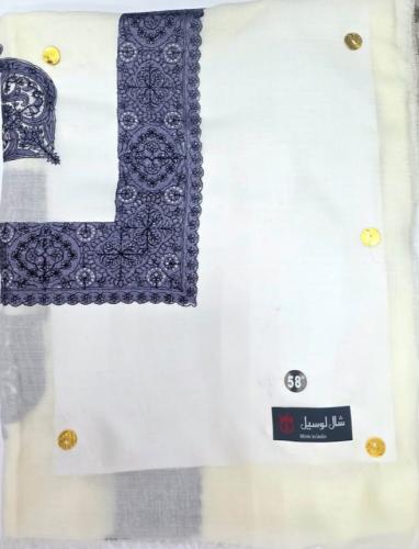 شال شتوي لوسيل حياكة يدوية (3)