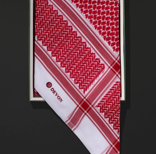 شماغ ديفون كلاسك 24 دم الغزال