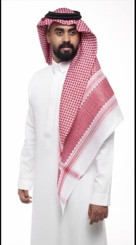 شماغ العطار اونكس احمر