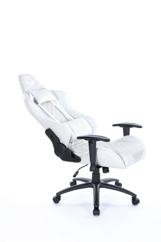 ASA كرسي قيمنق دايموند فابريك (قماش) - White