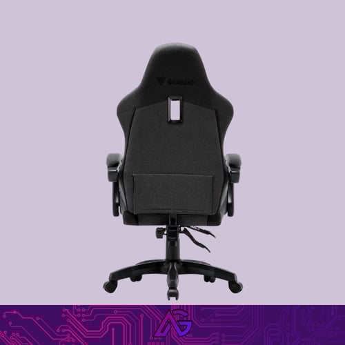 كرسي قيمنق باللون الرمادي