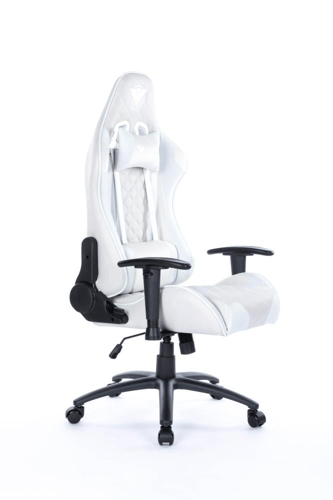 ASA كرسي قيمنق دايموند فابريك (قماش) - White