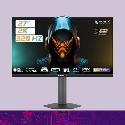 شاشة ألعاب ماجيستي 27 بوصة 2K QHD | 320Hz | 0.5ms...