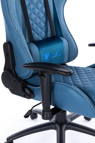 ASA كرسي قيمنق دايموند فابريك (قماش) - Blue