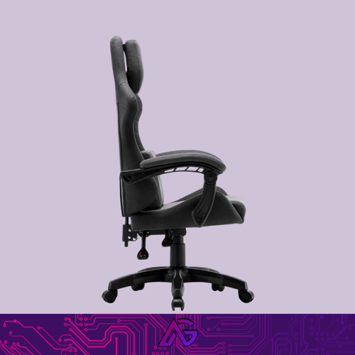 كرسي قيمنق باللون الرمادي