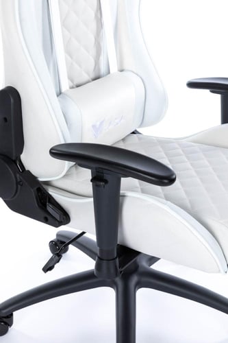 ASA كرسي قيمنق دايموند فابريك (قماش) - White