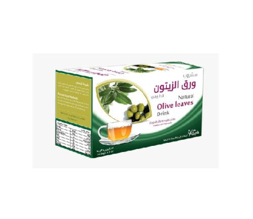 مشروب ورق الزيتون الطبيعي ( 24 كيس )