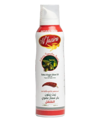 بخاخ زيت زيتون عضوي الفلفل ( 200 مل )