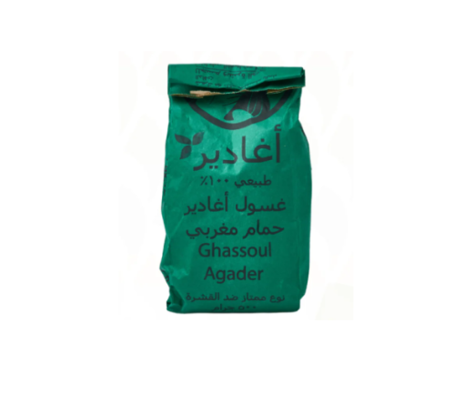 طين مغربي - غسول أغادير حمام مغربي ( 500 جرام )
