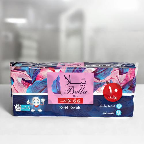 مناديل حمام بيلا رول – شدة واحدة | نعومة وامتصاص ع...