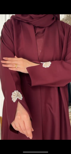 Cool eyelash fabric, half circle cut, broken from the back, with soft chiffon
